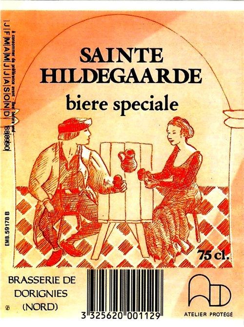 etiquette BRASSERIE DE DORIGNIES 39