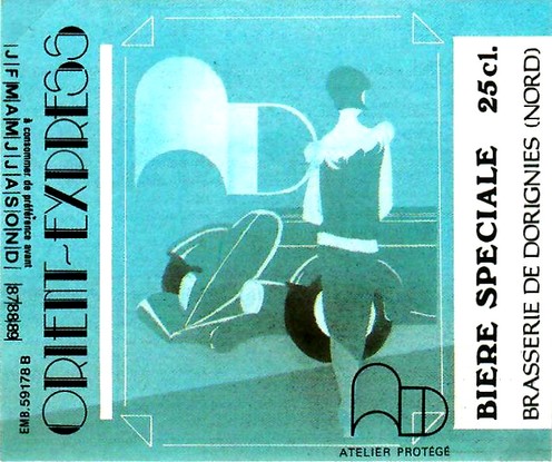 etiquette BRASSERIE DE DORIGNIES 40