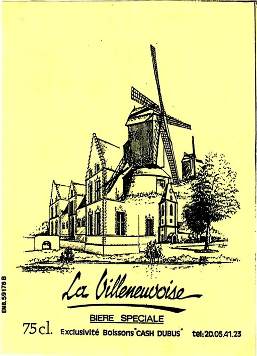 etiquette BRASSERIE DE DORIGNIES 44