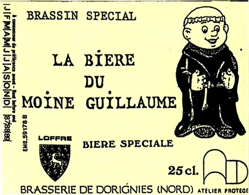 etiquette BRASSERIE DE DORIGNIES 46