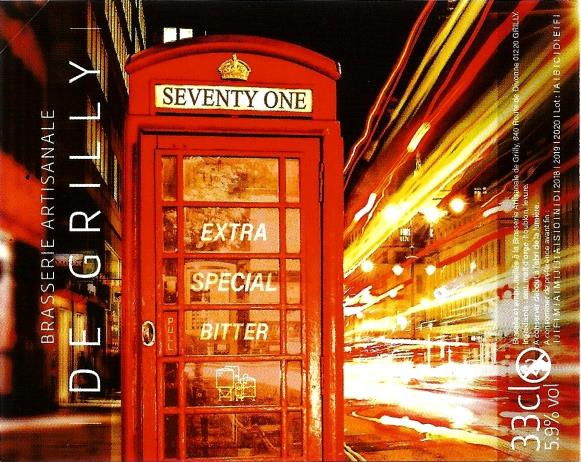 etiquette BRASSERIE DE GRILLY 08