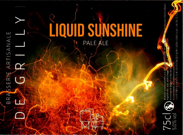 etiquette BRASSERIE DE GRILLY 16