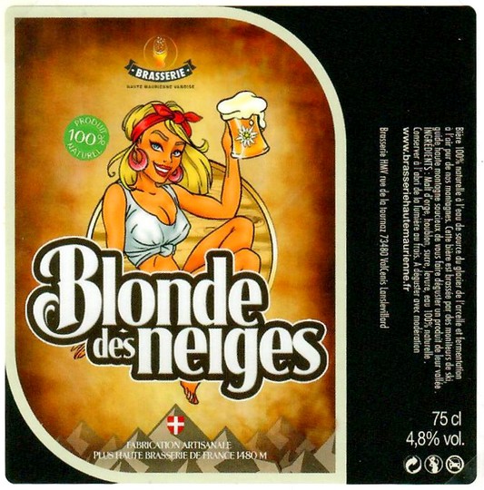 Etiquette BRASSERIE DE HAUTE MARIENNE 02