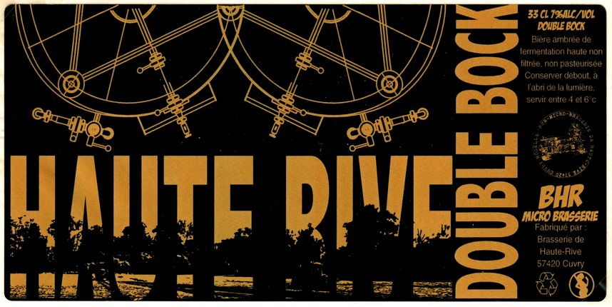 etiquette BRASSERIE DE HAUTE RIVE 11