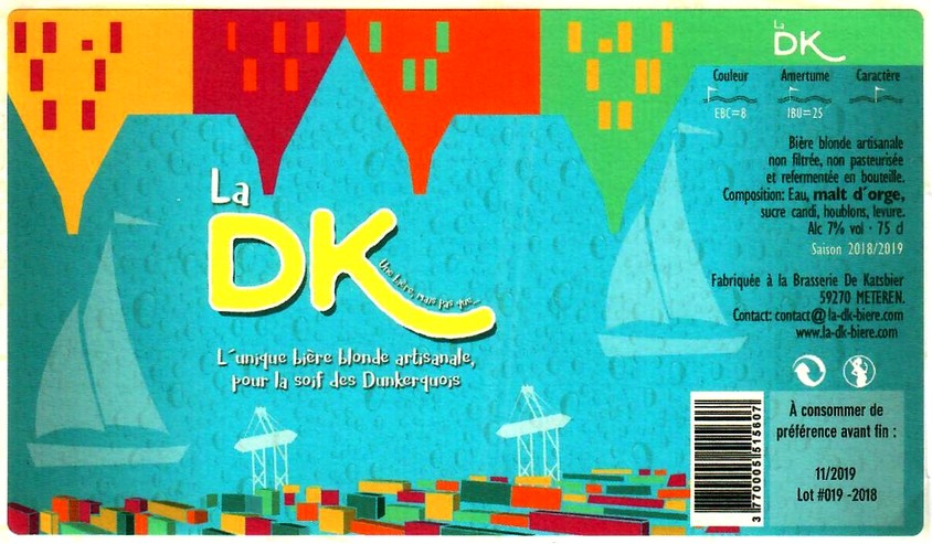 etiquette BRASSERIE DE KATSBIER 02