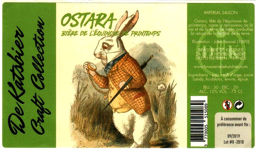 etiquette BRASSERIE DE KATSBIER 03