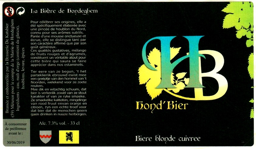 etiquette BRASSERIE DE KATSBIER 04