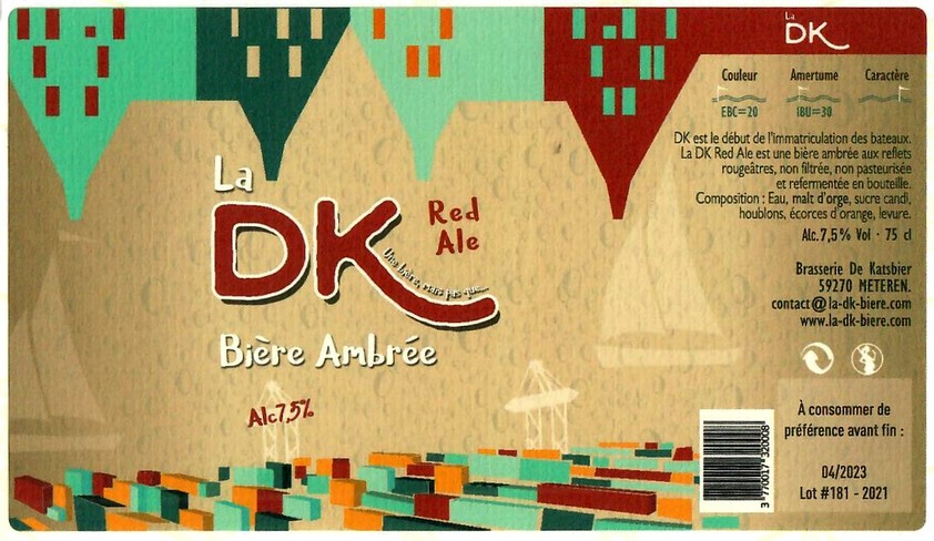 Etiquette BRASSERIE DE KATSBIER 101
