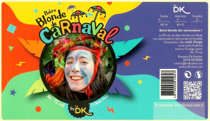 Etiquette BRASSERIE DE KATSBIER 105