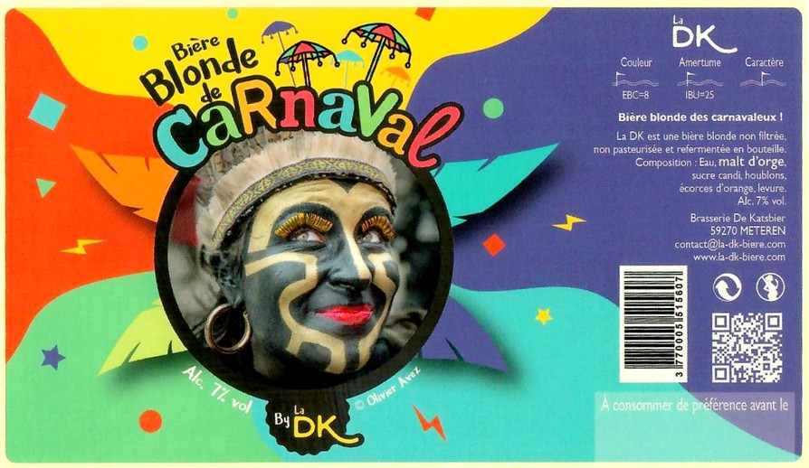 Etiquette BRASSERIE DE KATSBIER 107