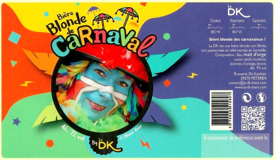 Etiquette BRASSERIE DE KATSBIER 108