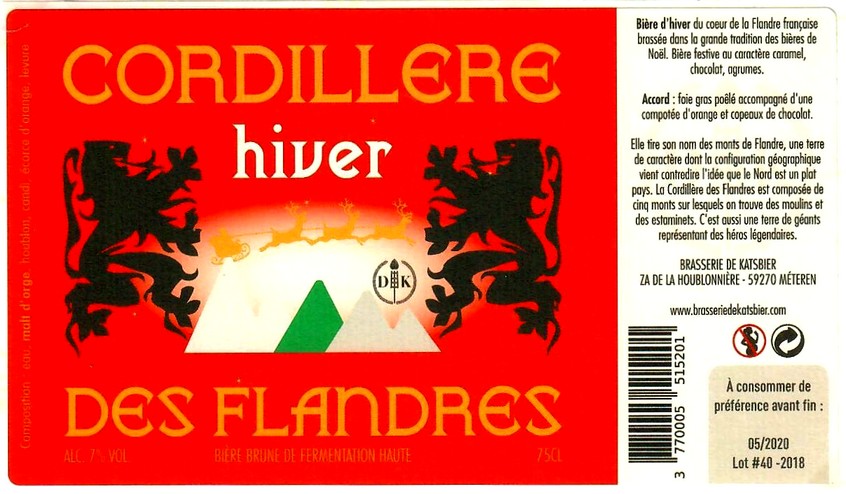 etiquette BRASSERIE DE KATSBIER 11