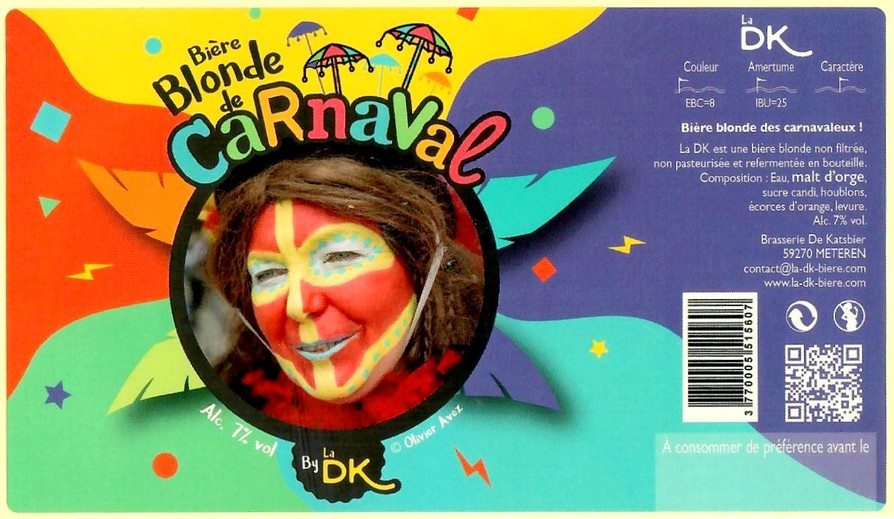 Etiquette BRASSERIE DE KATSBIER 110