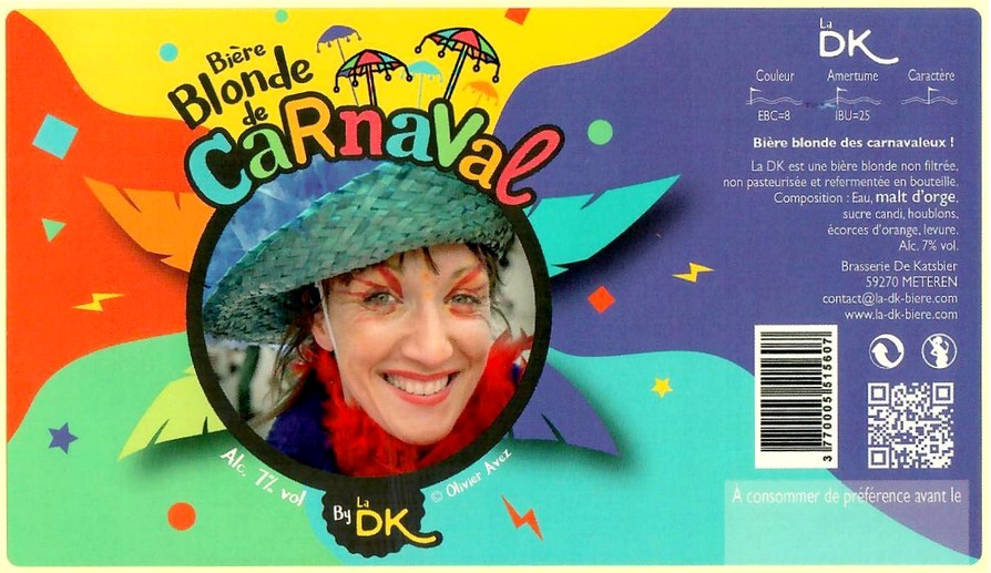 Etiquette BRASSERIE DE KATSBIER 111