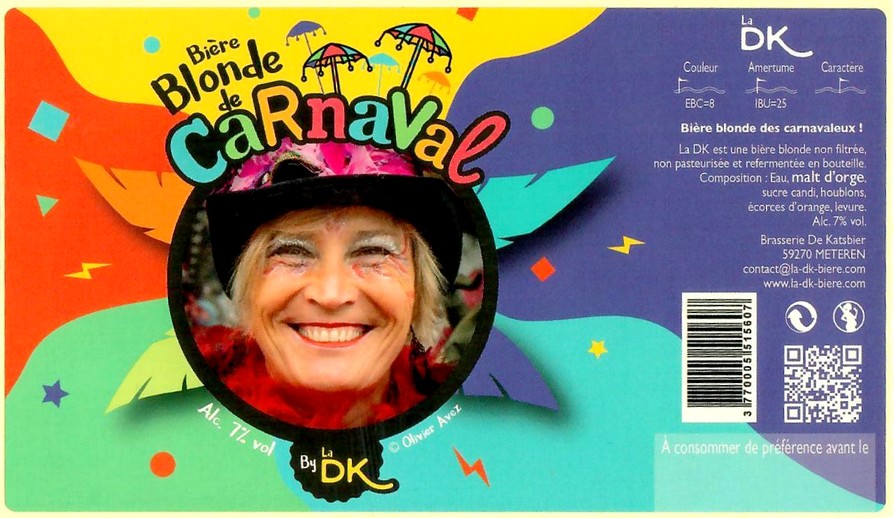 Etiquette BRASSERIE DE KATSBIER 114