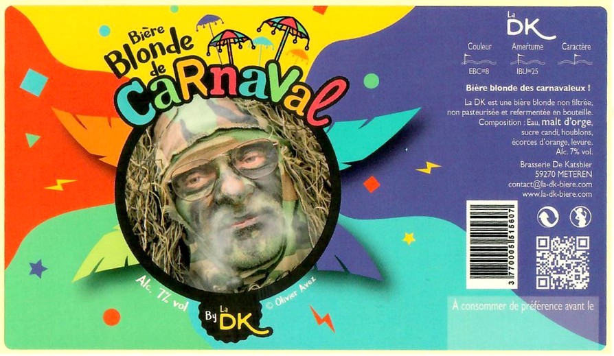 Etiquette BRASSERIE DE KATSBIER 116