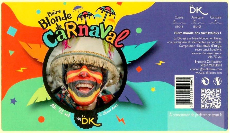 Etiquette BRASSERIE DE KATSBIER 117