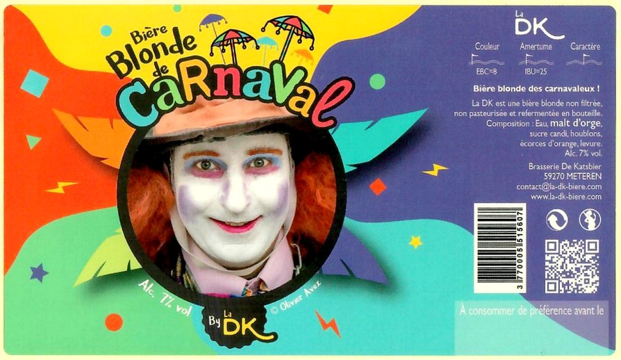 Etiquette BRASSERIE DE KATSBIER 118