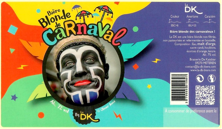 Etiquette BRASSERIE DE KATSBIER 120