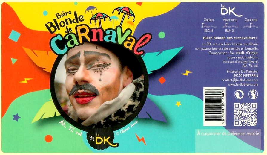 Etiquette BRASSERIE DE KATSBIER 122