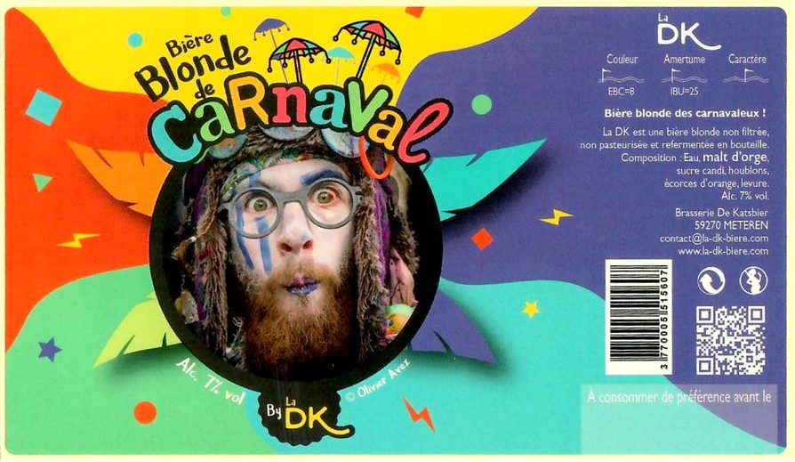 Etiquette BRASSERIE DE KATSBIER 124