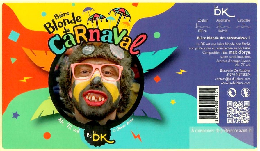 Etiquette BRASSERIE DE KATSBIER 125