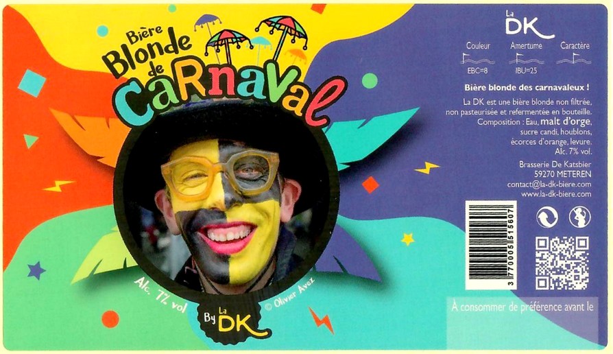 Etiquette BRASSERIE DE KATSBIER 127