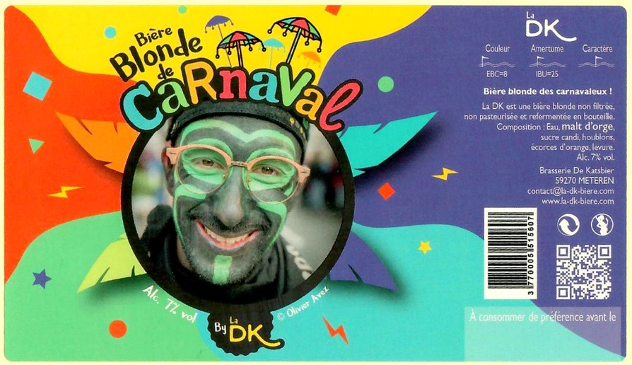 Etiquette BRASSERIE DE KATSBIER 129