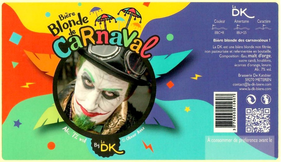 Etiquette BRASSERIE DE KATSBIER 133