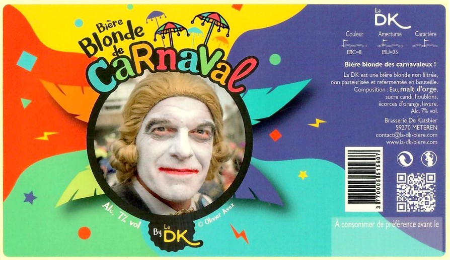 Etiquette BRASSERIE DE KATSBIER 134