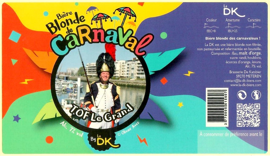 Etiquette BRASSERIE DE KATSBIER 140