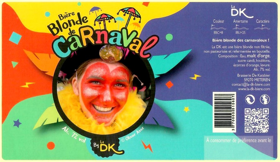 Etiquette BRASSERIE DE KATSBIER 148