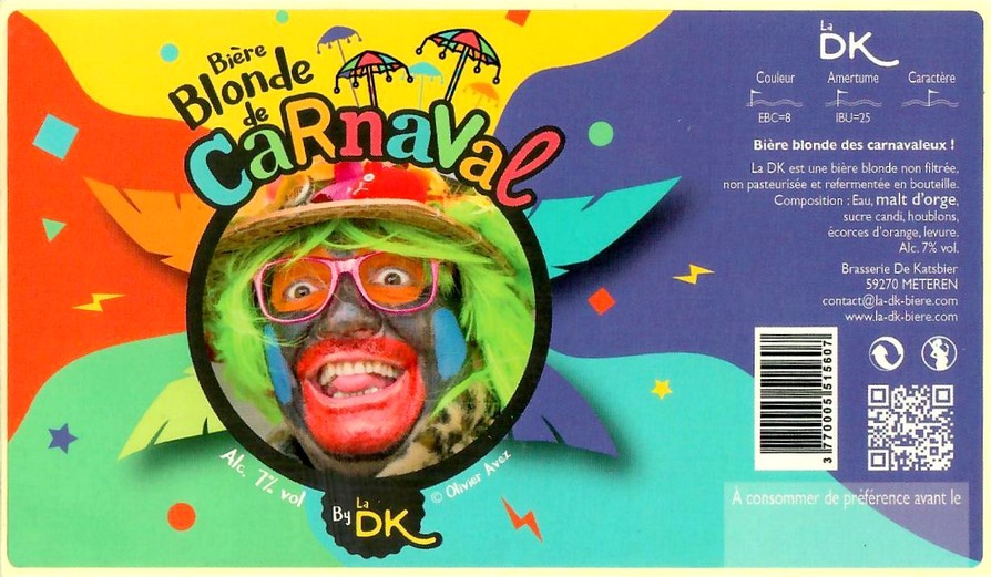 Etiquette BRASSERIE DE KATSBIER 153