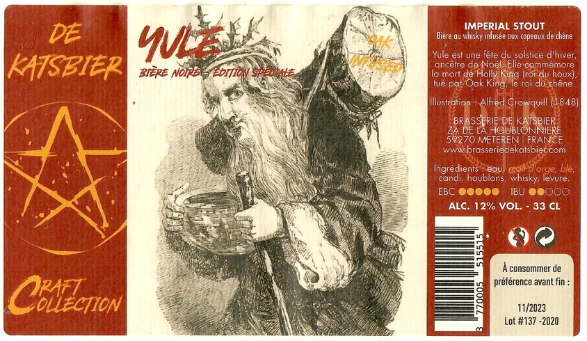 Etiquette BRASSERIE DE KATSBIER 162