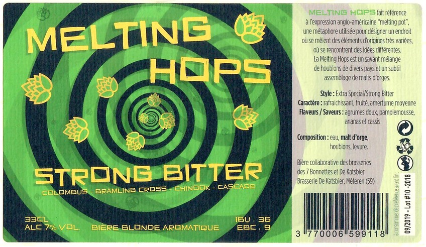 Etiquette BRASSERIE DE KATSBIER 163