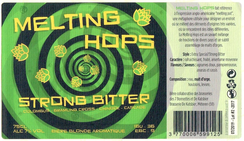 Etiquette BRASSERIE DE KATSBIER 164