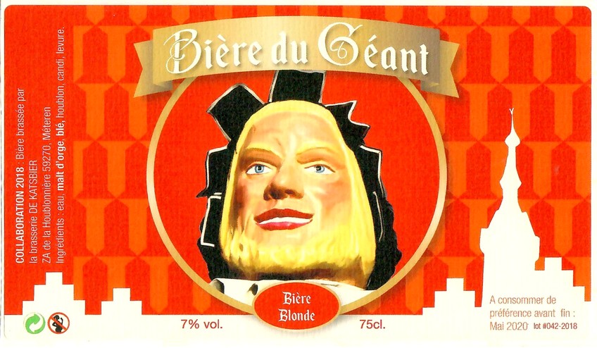 Etiquette BRASSERIE DE KATSBIER 165