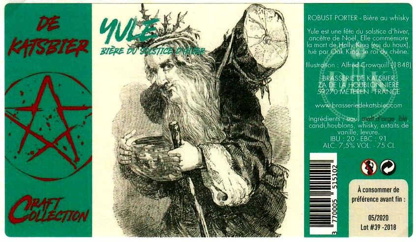 etiquette BRASSERIE DE KATSBIER 17