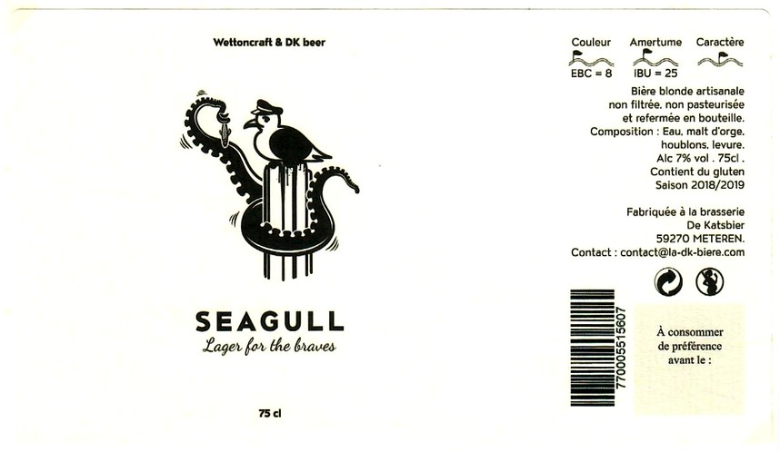 etiquette BRASSERIE DE KATSBIER 21