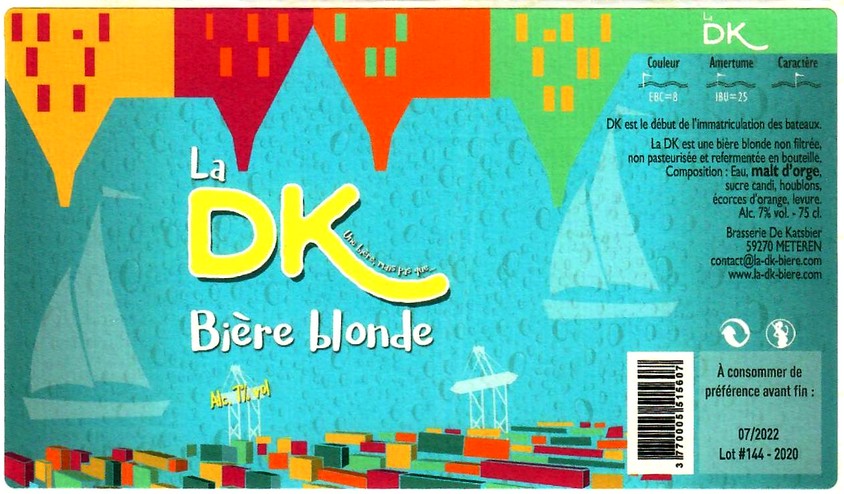 etiquette BRASSERIE DE KATSBIER 26