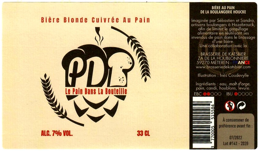 etiquette BRASSERIE DE KATSBIER 30