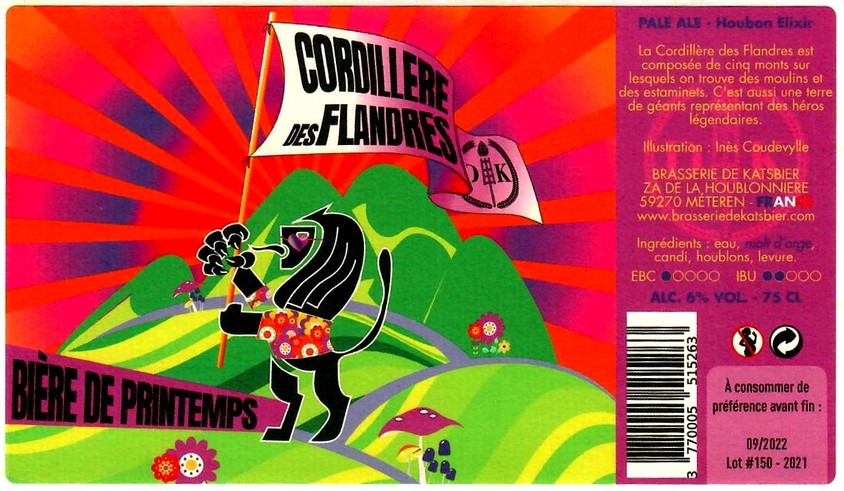 etiquette BRASSERIE DE KATSBIER 33