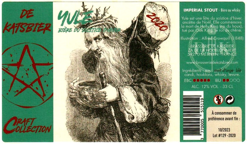 etiquette BRASSERIE DE KATSBIER 34