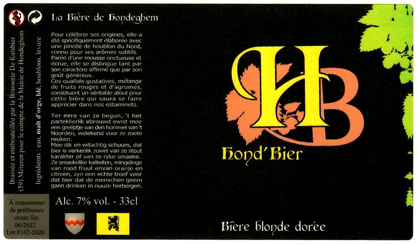 etiquette BRASSERIE DE KATSBIER 36