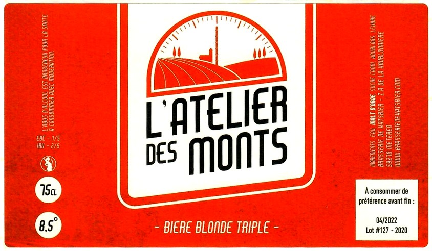 etiquette BRASSERIE DE KATSBIER 38