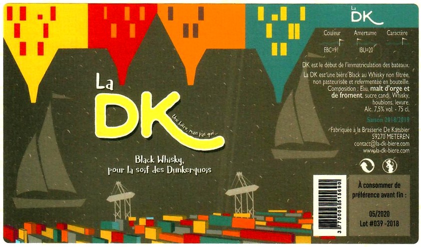 etiquette BRASSERIE DE KATSBIER 41