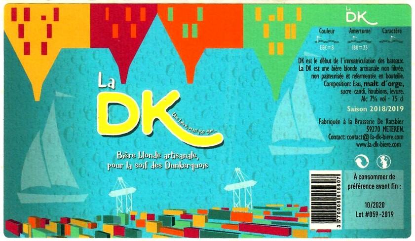 etiquette BRASSERIE DE KATSBIER 42