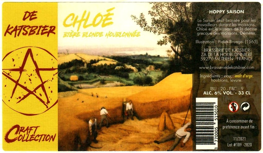 etiquette BRASSERIE DE KATSBIER 49