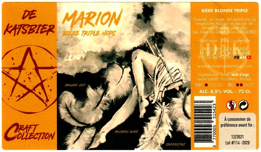 etiquette BRASSERIE DE KATSBIER 52