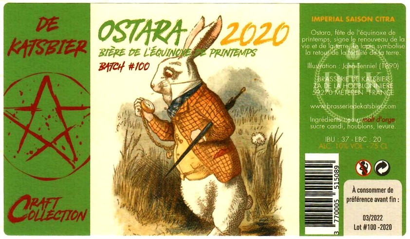 etiquette BRASSERIE DE KATSBIER 59